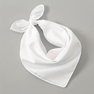 Foulards en satin personnalisés avec logo, bandanas en satin, foulards bandeaux en satin, foulards effet soie pour femmes – Vente en gros - Product Image 5