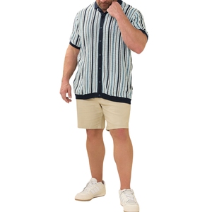 Camisa de Punto de Manga Larga para Hombre, Corte Regular, 100% Algodón, Transpirable, Informal, con Botones, para Verano - Product Image 4