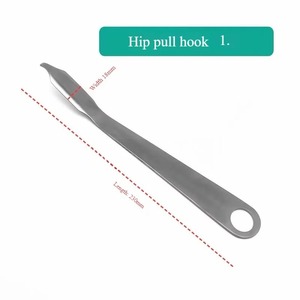 Retractor manual veterinario ortopédico para articulación de cadera, gancho quirúrgico de cadera Clase I (acero inoxidable) - Product Image 1