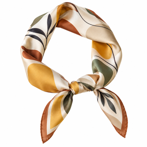 Pañuelo de Moda para Mujer con Estampado Artístico Digital en Poliéster para Uso Diario al Aire Libre - Product Image 1