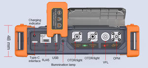 Optisches Zeitbereichsreflektometer FTTx-OTDR Komshine QX43 FTTx Netzwerkinstallation Fehlerbehebung Netzwerkprüfung - Product Image 2
