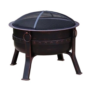 Linea Exports Inc. Brasero Metálico, Duradero y Portátil, Calefacción para Exteriores, Perfecto para Patio, Jardín y Reuniones al Aire Libre - Product Image 1