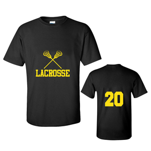 Camiseta de Lacrosse Unisex, Transpirable, Ligera, de Secado Rápido, Nuevo Estilo, Cómoda, de Poliéster, Duradera, Estampada, en Oferta, MOQ Bajo, Ropa Deportiva - Product Image 1