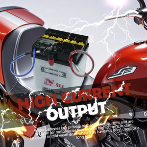 SLLオートバイアクセサリーと部品、高品質オートバイ鉛酸バッテリー12N2.5-3C、さまざまなモデルの電池卸売 - Product Image 5