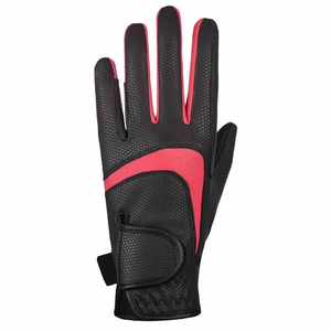 Gants de moto en polaire et cuir PU, thermiques/isolés, imperméables, hiver, unisexe, OEM, logo personnalisé, fournisseur en gros du Pakistan - Product Image 2