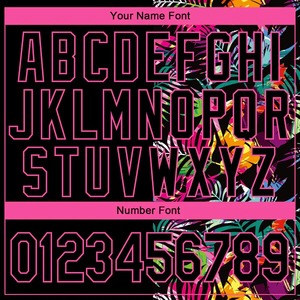 Sweat-shirt à capuche personnalisé noir et rose avec motif feuilles de palmier tropicales, idéal pour le sport et la mode estivale à la plage - Product Image 3