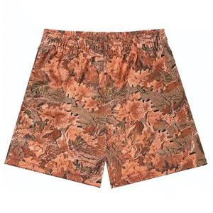 Pantalones Cortos Bermuda para Hombre, Color Sólido, Cintura Media, Cierre de Botones, Bolsillos Transpirables, Estilo Casual, 100% Algodón Tejido, Ecológico - Product Image 3