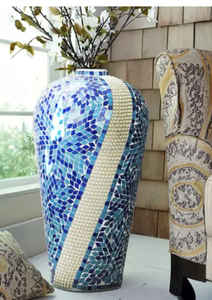 Florero artesanal de Metal de lujo de alta calidad para boda, hogar, Hotel, Villa, galería, restaurante, decoración de la India - Product Image 4