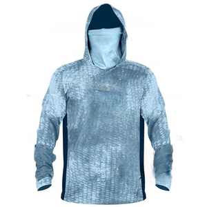 Chemise de pêche professionnelle à capuche, vêtements de sport respirants pour les pêcheurs et les distributeurs d'articles de sport - Product Image 1
