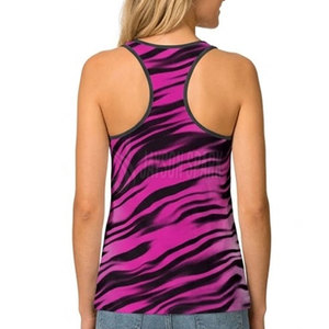 Comfortable Breathable Casual Gym Fitness Women Sublimation Tank <b>Top</b> Active Wear OEM Service Low Price Stock - Product Image 2