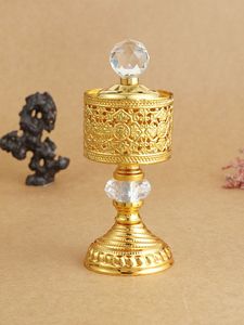 Premium Metal Incense Burner With Lid For Safe Burning And Clean Ash Collection During Use - Product Image 4