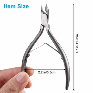 <b>Cuticle</b> Trimmer Scissors Stainless Steel Clippers Cutter Remover Extremely Sharp <b>Cuticle</b> Nippers Pedicure Manicure <b>tool</b> - Product Image 5