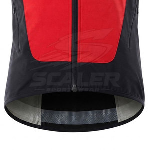 Veste de cyclisme sur route personnalisée, très vendue, col montant, manches longues, séchage rapide, Spandex/Polyester, poches arrière ajustées - Product Image 6
