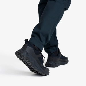 Men's Navy Softshell Trousers Regular Fit Zip Fly Water Resistant Outdoor Hiking Pants With Pockets All Seasons Wear - Product Image 5