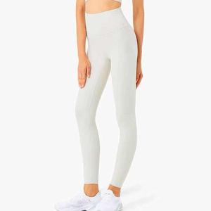 Elastic Waist High Quality Four-Way Stretch Plus Size Yoga <b>Leggings</b> <b>Women</b> Full Length Push Style Workout Seamless Plaid <b>Pattern</b> - Product Image 1
