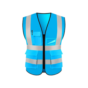 Gilet de sécurité réfléchissant haute visibilité personnalisé, multicolores, pour travaux industriels et de construction, à prix abordable - Product Image 1