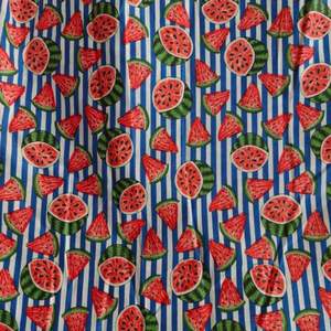 Tissu en coton imprimé traditionnel Jaipuri, coton cambriqué imprimé au bloc 60x60, tissu en coton à motifs. - Product Image 3