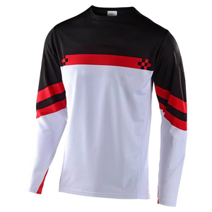 NUEVOS Jerseys Personalizados Reflectantes de Spandex/Poliéster Ecológicos y Transpirables de Manga Larga para Carreras de Motos y Automovilismo - Product Image 5