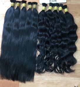 Cheveux humains en vrac cambodgiens vague naturelle vague profonde lâche 100% cheveux vierges Remy Super Double dessiné de haute qualité pas cher prix - Product Image 5