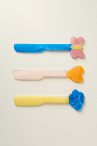FAIZA <b>CRAFT</b> Resin Butter <b>Knife</b> Set Handmade Spreader <b>Knives</b> Customized Color Durable Eco-Friendly Home Kitchen Hand - Product Image 5