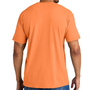 T-shirt de travail utilitaire pour homme, personnalisé, en mélange de coton et de polyester durable, léger, respirant, col rond, anti-boulochage, séchage rapide - Product Image 5