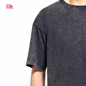 เสื้อยืดผู้ชายทรงโอเวอร์ไซส์สีเทา CARE MASTER ลายพิมพ์รูปภาพสีขาว คอกลม แขนสั้น สไตล์สตรีท ผ้าคอตตอนเจอร์ซีย์ ทรงพอดีตัว - Product Image 2