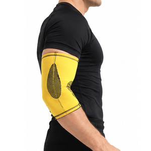 Manchons de protection pour coudes OEM/ODM pour hommes – Rembourrés, respirants, confortables et extensibles – Équipement de fitness et d'entraînement en salle de sport - Product Image 3