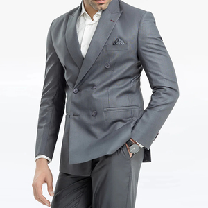 Nouvelle Arrivée 2026 – Ensemble Trois Pièces Formel Uni Marron : Pantalon, Veste et Blazer en Polyester pour Hommes (Costume de Smoking) - Product Image 5