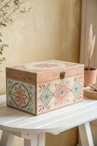 Caja de Madera con Impresión Digital, Caja de Joyería y Embalaje Moderna y Estándar, Marca de Lujo, Mejor Precio, Hecha a Mano en India - Product Image 3