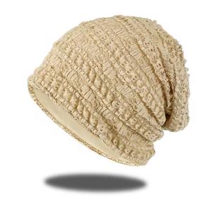 Unisex Earflap Hat 100% Acrylic Hand Knitted Striped Pattern Street Style Casual <b>Winter</b> <b>Cap</b> for Children Adjustable - Product Image 1