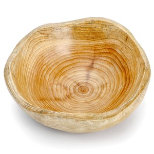 Handcrafted Birch <b>Wood</b> Bowl <b>Rustic</b> Organic Shape Wholesale | Moradabad - Product Image 3