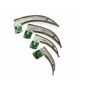 ชุดใบมีดไฟเบอร์ออปติกแมคแอนด์มิลเลอร์ 9 ชิ้น พร้อมด้ามจับ 2 อัน สำหรับการใส่ท่อช่วยหายใจ - Product Image 3