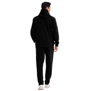 Conjunto Deportivo Personalizado al por Mayor para Hombre, 100% Algodón, Talla Grande, con Apliques Bordados, Sudadera con Cremallera y Pantalones Deportivos Unisex - Product Image 3