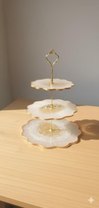 Resin <b>cake</b> <b>stand</b> - Product Image 4