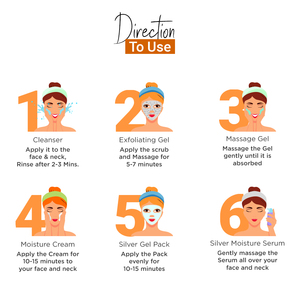 Kit Facial de Plata Vedic Line de Alta Pureza para Uso Prolongado y Limpieza Profunda con Efectos de Brillo Prolongado, Precio de Venta para Exportación - Product Image 3