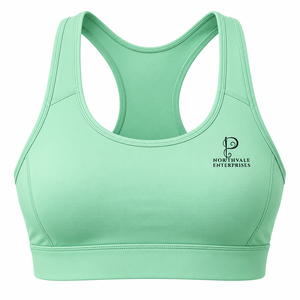 Soutien-gorge de sport pour femme, service OEM, compression respirante, écologique, personnalisable, soutien moyen frontal, pour fitness et gym, vente en gros - Product Image 5