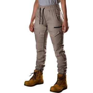 Compre Pantalones de Trabajo Ligeros para Mujer, Pantalones Cargo para Trabajo Industrial, Impresión de Logotipo Personalizada y Características Personalizadas - Product Image 1