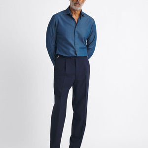 Camisa Casual Elegante de Verano para Hombre, Diseño de Mezcla de Algodón Suave, Camisa a Cuadros de Moda para Hombre al por Mayor, Ligera y Cómoda - Product Image 1