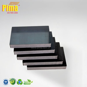 Panneau en mousse PVC WPC noir de 5 mm, densité de 0,6 g/cm, panneaux en plastique rigide pour les présentoirs publicitaires et les applications de meubles de cuisine - Product Image 1