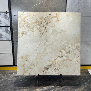 Diseño moderno Porcelanto Sala de estar Azulejo de piso de mármol de cerámica Azulejos de porcelana pulida esmaltada - Product Image 6