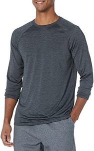 STELLAR Long Sleeve O-Neck Casual <b>Patchwork</b> T-<b>Shirt</b> Breathable Regular Fit Corduroy Fabric Spandex/Polyester 180g Men - Product Image 2