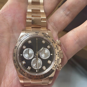 Reloj mecánico QF BT EW Factory de alta calidad 904L de 40 mm, 4131 con diamantes, automático, resistente al agua hasta 100 m, luminoso y deportivo. - Product Image 3