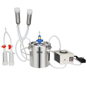 Mungitrice automatica elettrica portatile per sottovuoto a impulsi 6L secchio 304 in acciaio inox per uso alimentare tubi per tazze in Silicone mungitrice - Product Image 1