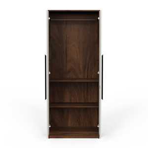 Armoire Maltein à 2 portes avec étagères et penderie, organisateur de rangement pour vêtements, placard pour chambre à coucher et maison - Product Image 5