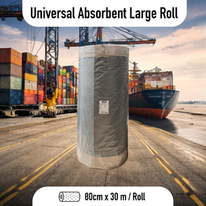 ม้วนดูดซับสารเคมีอเนกประสงค์ขนาดใหญ่ 200 - 200GSM ผลิตจากโพลีโพรพิลีน สำหรับควบคุมการรั่วไหลของน้ำมัน สารเคมี และน้ำ - Product Image 4