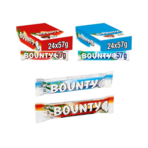 Barra Doble de Chocolate con Leche y Coco Superior Bountyy 57g Para Tiendas de Conveniencia - Product Image 4