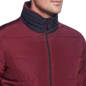 Chaqueta de Invierno de Alta Calidad, Transpirable, con Diseño Personalizado, Logotipo Frontal, Cuello Mao, Estilo Urbano - Product Image 5