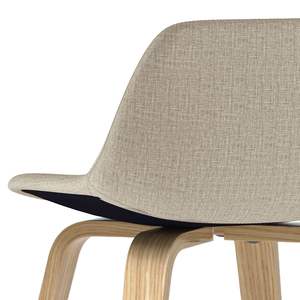 Randolph Set di 2 sgabelli Bentwood altezza bancone naturale/marrone chiaro Bar servizi igienici - Product Image 5