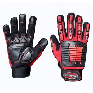 Impact Mechanic & Oil-Proof Schlagfeste Handschuhe Rutschfeste Vollfingerhandschuhe aus Synthetikmaterial mit Individuellen Designs - Product Image 4