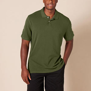 Polo de punto de manga corta para hombre, ligero, informal, con cuello vuelto, personalizable, para verano - Product Image 4